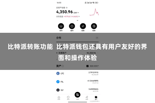 比特派转账功能  比特派钱包还具有用户友好的界面和操作体验