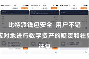 比特派钱包安全  用户不错应对地进行数字资产的贬责和往复